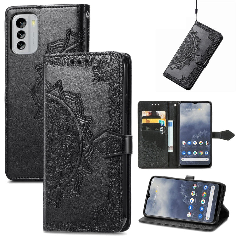 For Nokia G60 Mandala Flower Embossed Leather Phone Case