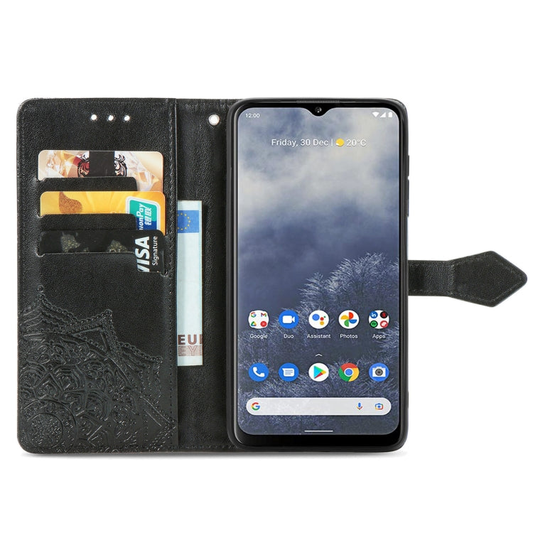 For Nokia G60 Mandala Flower Embossed Leather Phone Case