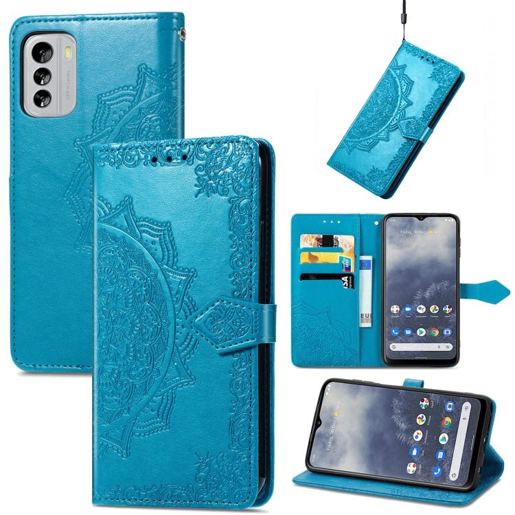 For Nokia G60 Mandala Flower Embossed Leather Phone Case