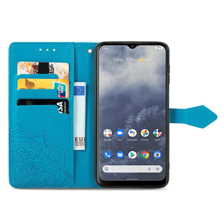 For Nokia G60 Mandala Flower Embossed Leather Phone Case