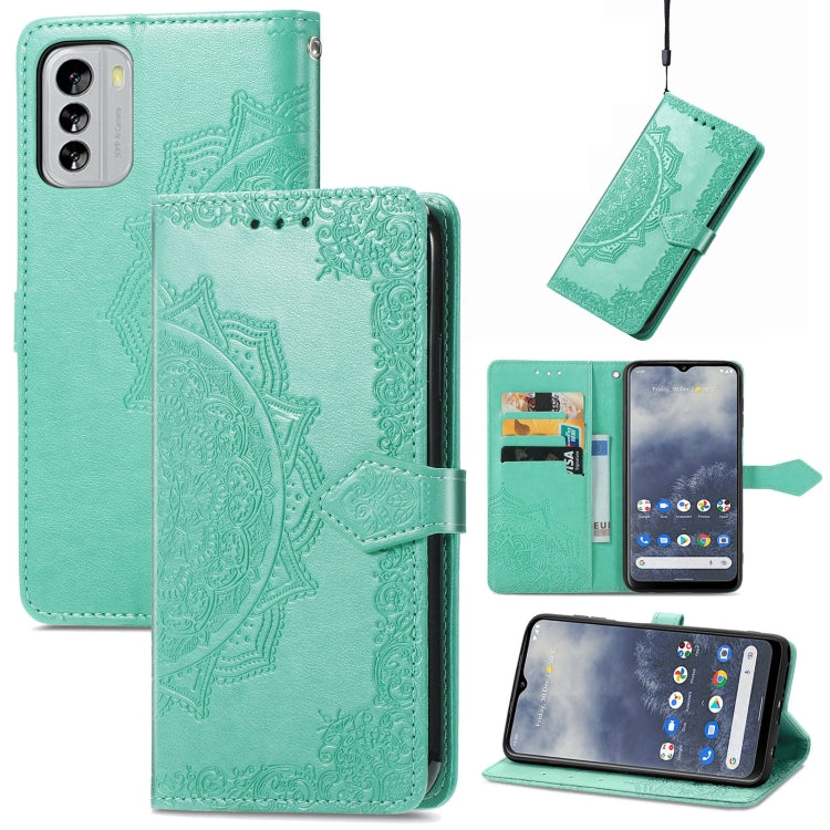 For Nokia G60 Mandala Flower Embossed Leather Phone Case