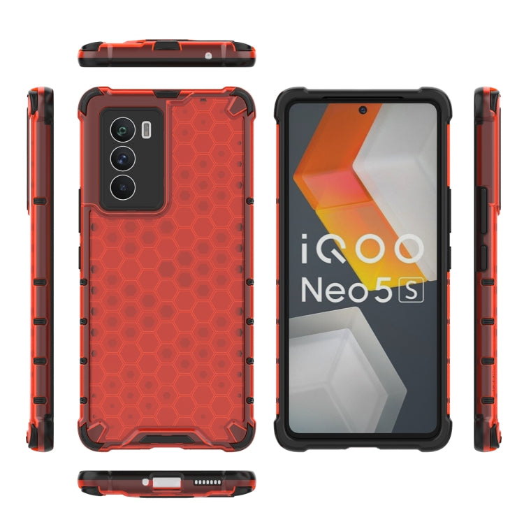 For vivo iQOO Neo 5s Honeycomb Shockproof Phone Case