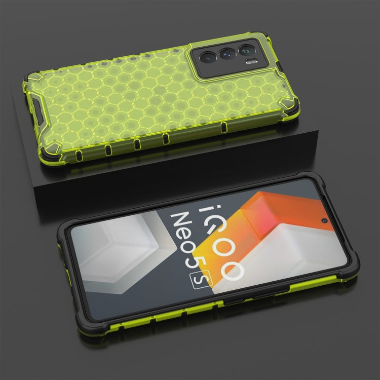 For vivo iQOO Neo 5s Honeycomb Shockproof Phone Case