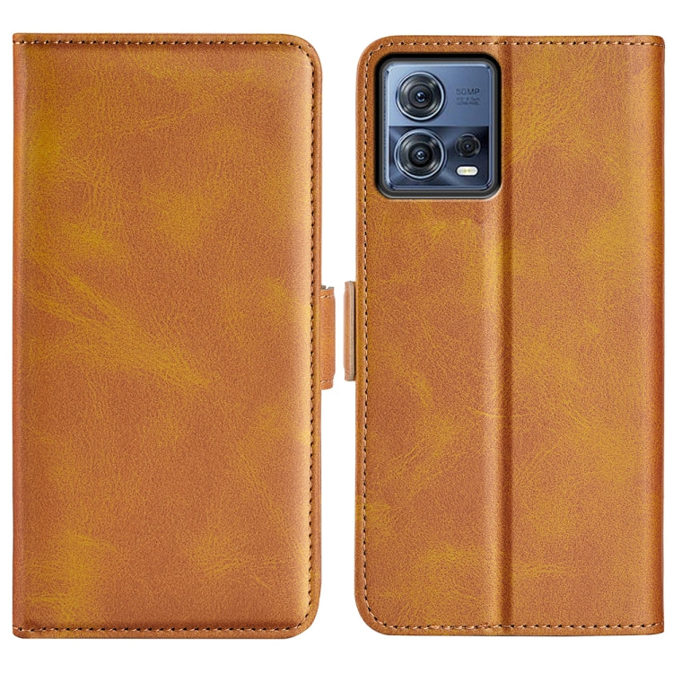 For Motorola Moto S30 Pro Dual-side Magnetic Buckle Leather Phone Case