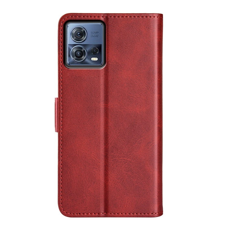 For Motorola Moto S30 Pro Dual-side Magnetic Buckle Leather Phone Case