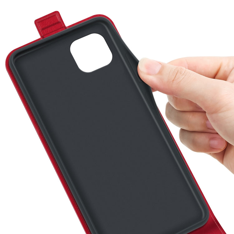 For Wiko T10 R64 Texture Vertical Flip Leather Phone Case