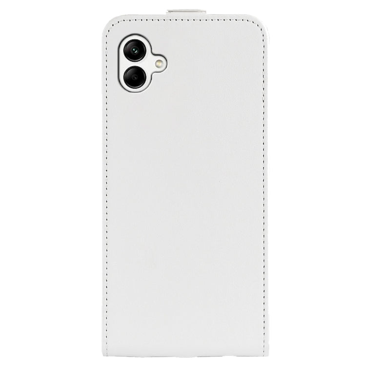 For Samsung Galaxy A04 R64 Texture Vertical Flip Leather Phone Case
