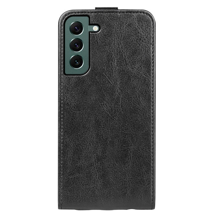 For Samsung Galaxy S23+ 5G R64 Texture Vertical Flip Leather Phone Case