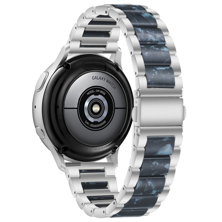For Galaxy Watch 5 Pro 45mm Interbead Resin Metal Watch Band