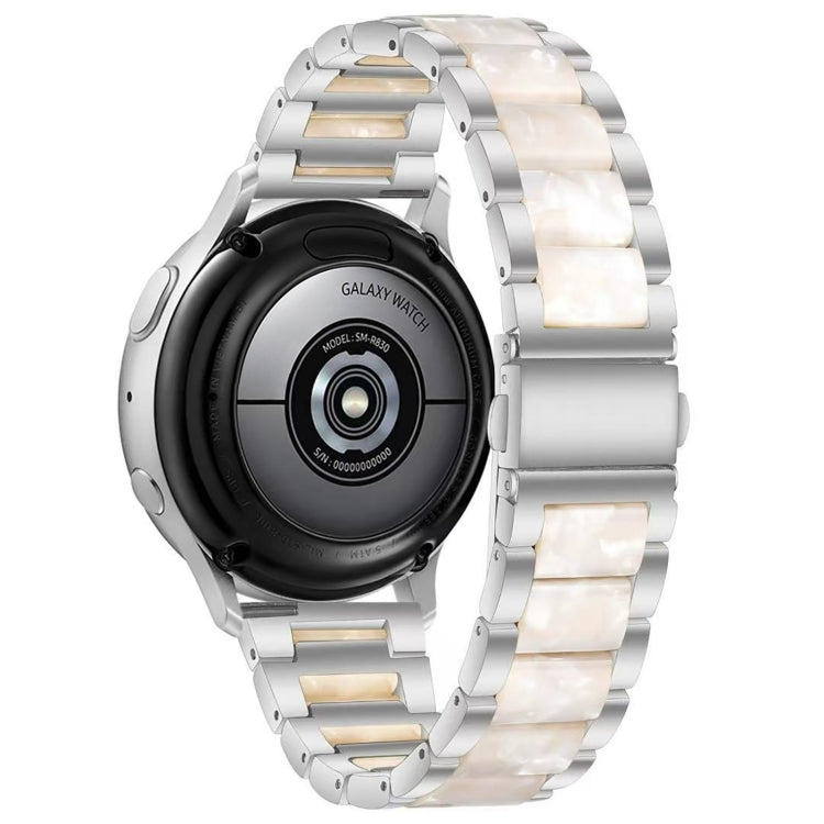 For Galaxy Watch 5 Pro 45mm Interbead Resin Metal Watch Band