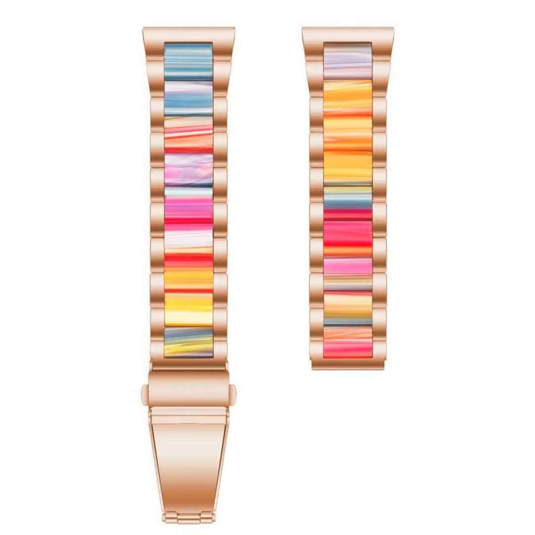 For Galaxy Watch 5 Pro 45mm Interbead Resin Metal Watch Band