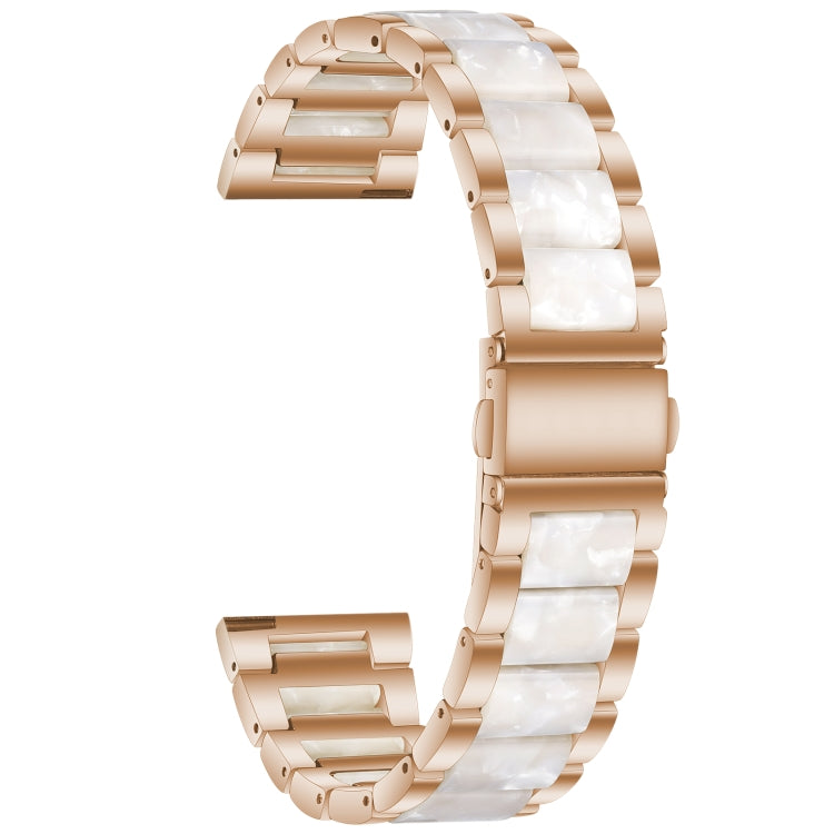 For Galaxy Watch 5 Pro 45mm Interbead Resin Metal Watch Band