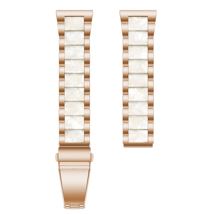 For Galaxy Watch 5 Pro 45mm Interbead Resin Metal Watch Band