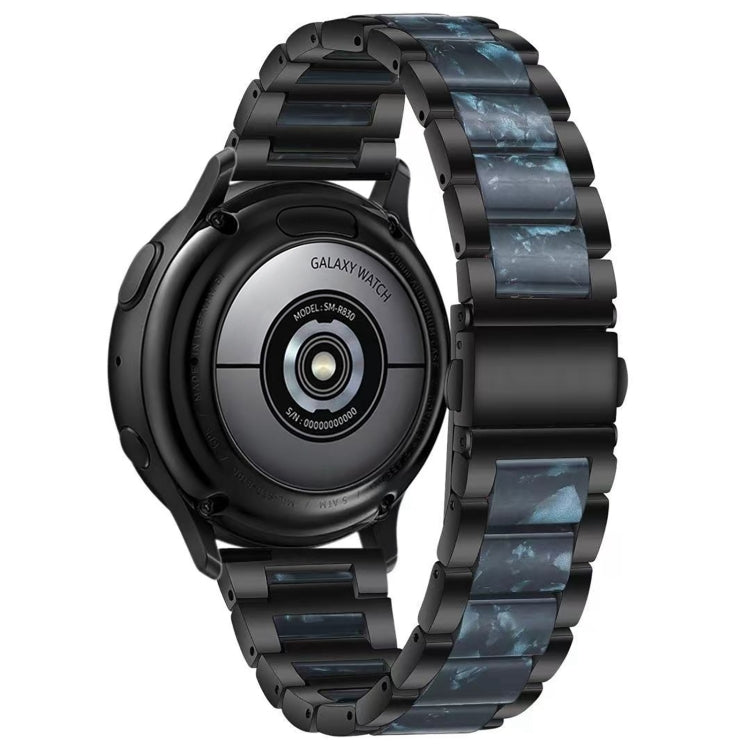For Galaxy Watch 5 Pro 45mm Interbead Resin Metal Watch Band