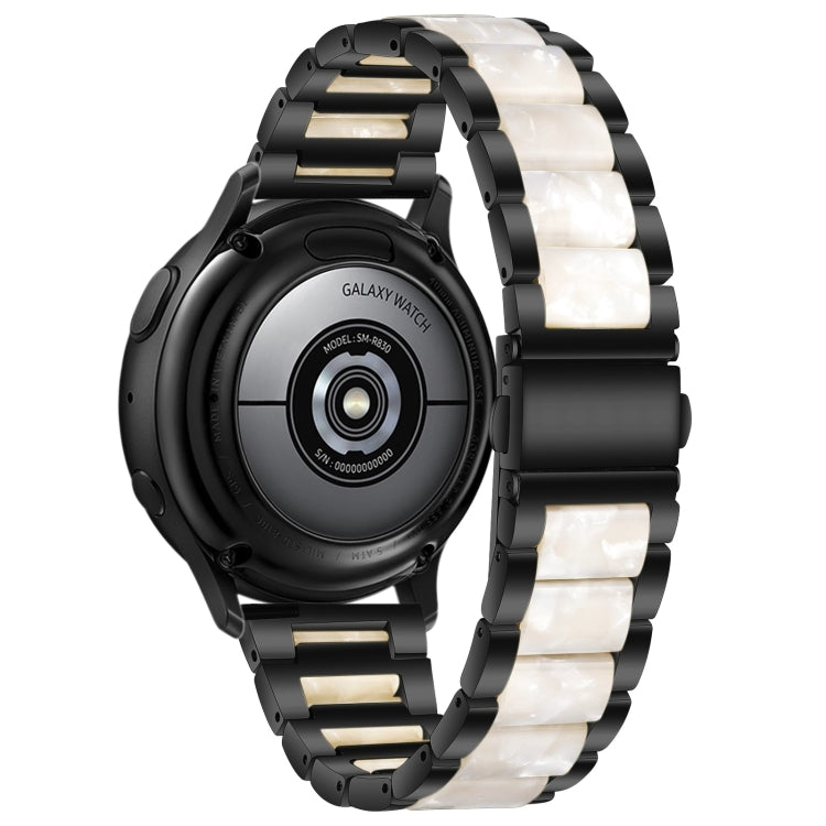 For Galaxy Watch 5 Pro 45mm Interbead Resin Metal Watch Band