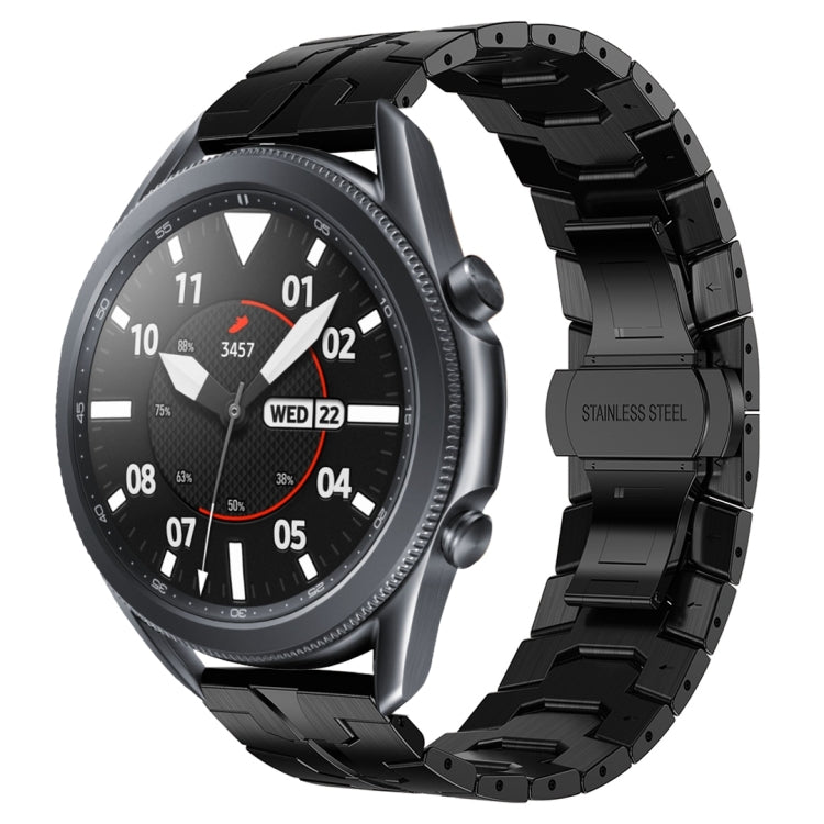 For Samsung Galaxy watch3 45mm Armor Stainless Steel Metal Watch Band