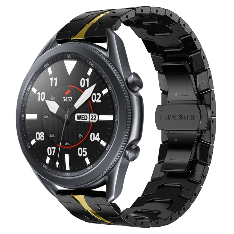 For Samsung Galaxy watch3 45mm Armor Stainless Steel Metal Watch Band