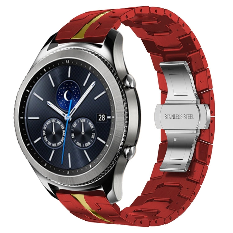 For Samsung Gear S3 Classic Armor Stainless Steel Metal Watch Band