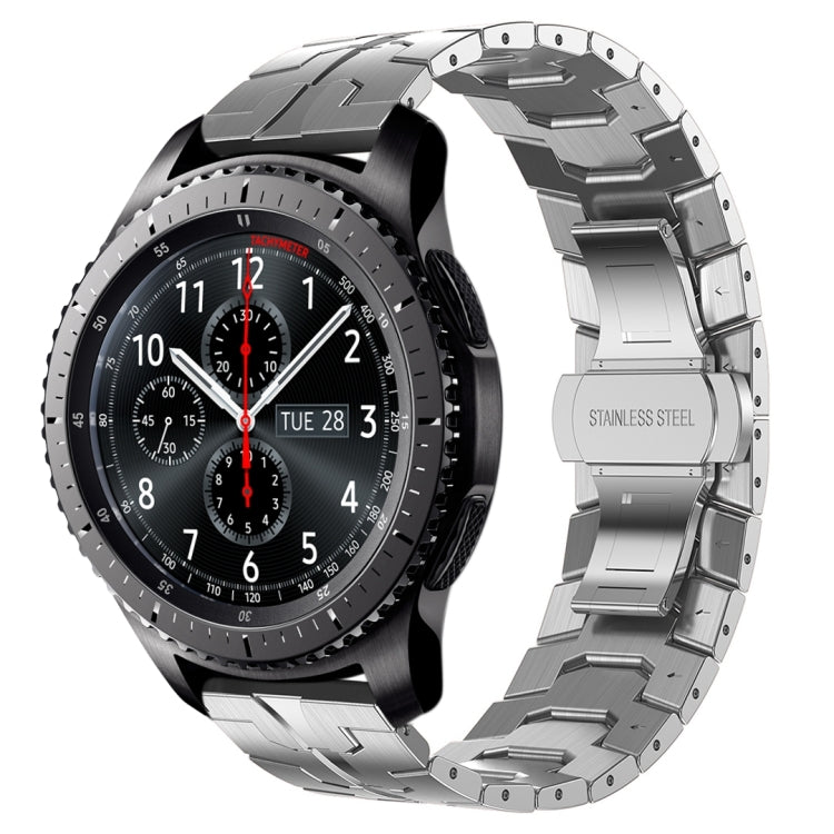 For Samsung Gear S3 Frontier Armor Stainless Steel Metal Watch Band