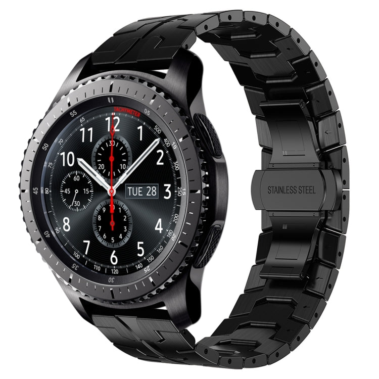 For Samsung Gear S3 Frontier Armor Stainless Steel Metal Watch Band