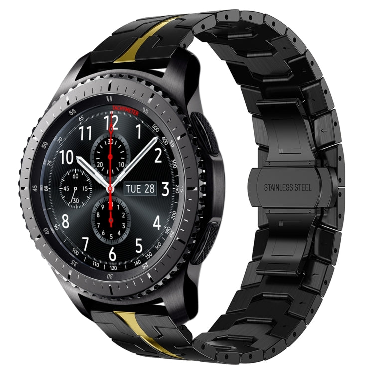 For Samsung Gear S3 Frontier Armor Stainless Steel Metal Watch Band