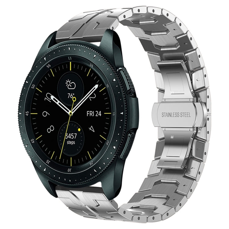 For Samsung Galaxy watch 42mm Armor Stainless Steel Metal Watch Band