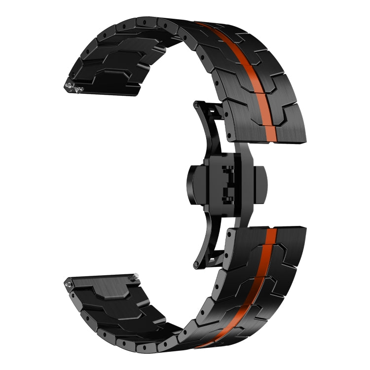 For Samsung Galaxy watch 42mm Armor Stainless Steel Metal Watch Band