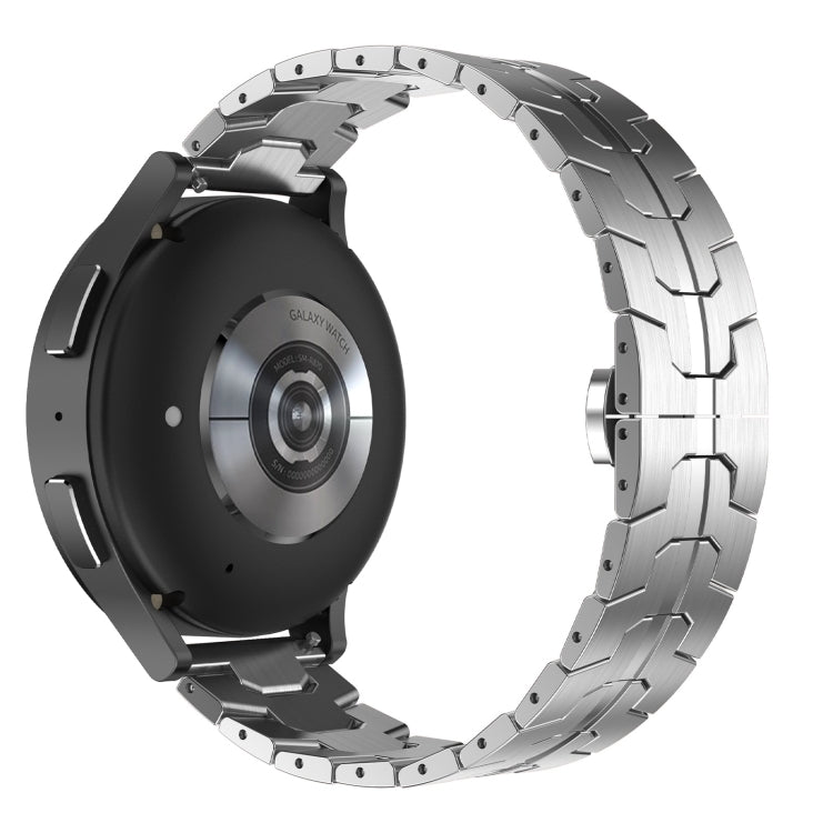 For Samsung Galaxy Watch Active Armor Stainless Steel Metal Watch Band