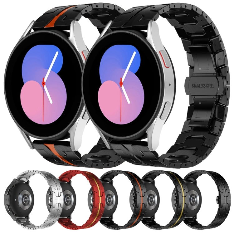 For Samsung Galaxy Watch5 / Watch5 Pro Armor Stainless Steel Metal Watch Band