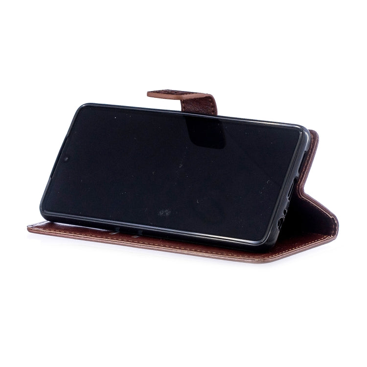 Plum Blossom Pattern Diamond Encrusted Leather Case for Huawei P30 , with Holder & Card Slots