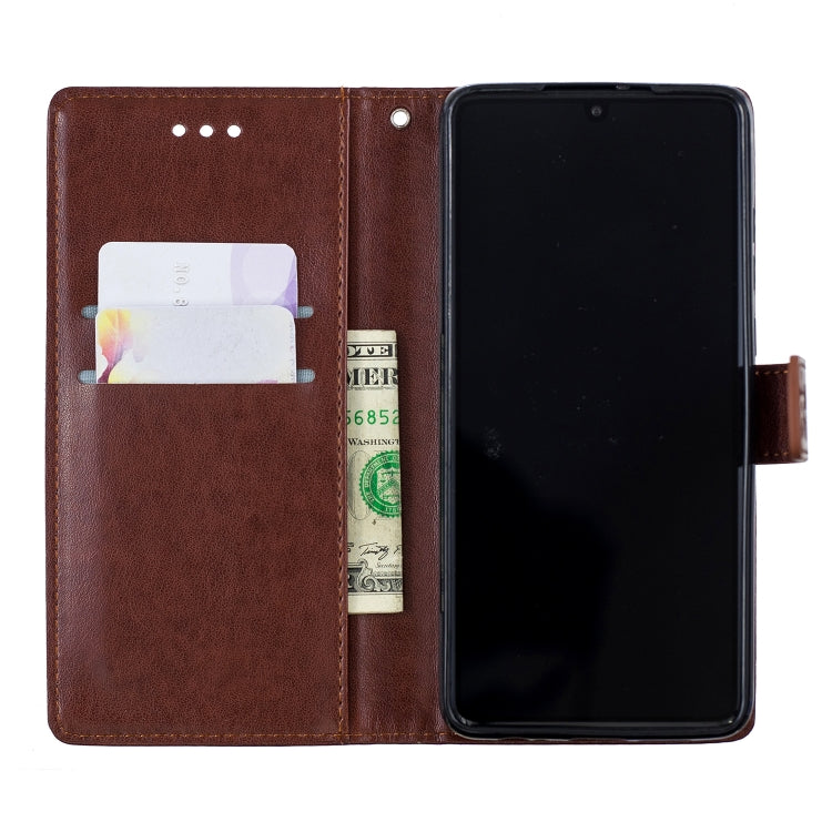 Plum Blossom Pattern Diamond Encrusted Leather Case for Huawei P30 , with Holder & Card Slots