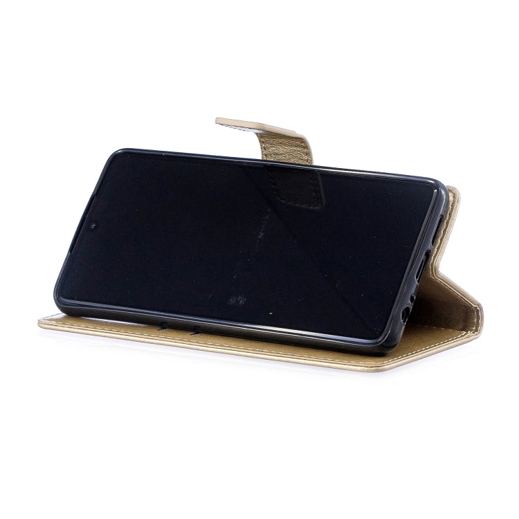 Plum Blossom Pattern Diamond Encrusted Leather Case for Huawei P30 , with Holder & Card Slots