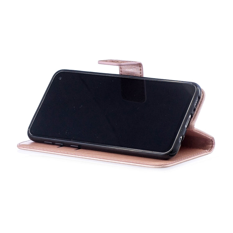 Plum Blossom Pattern Diamond Encrusted Leather Case for Galaxy S10e ,with Holder & Card Slots