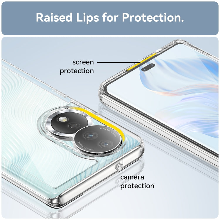 For Honor 80 Colorful Series Acrylic + TPU Phone Case