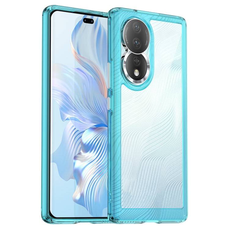 For Honor 80 Colorful Series Acrylic + TPU Phone Case