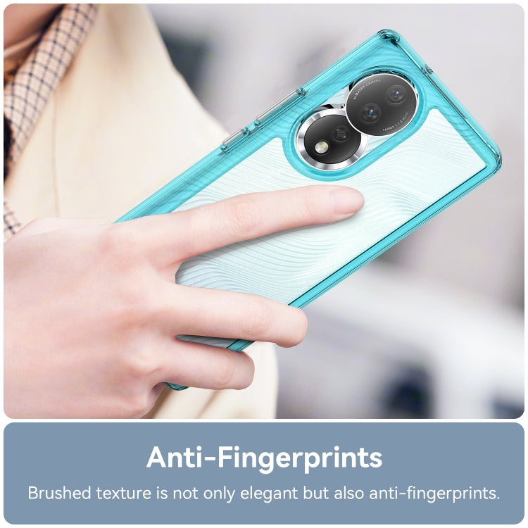 For Honor 80 Colorful Series Acrylic + TPU Phone Case