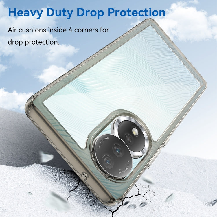 For Honor 80 Colorful Series Acrylic + TPU Phone Case