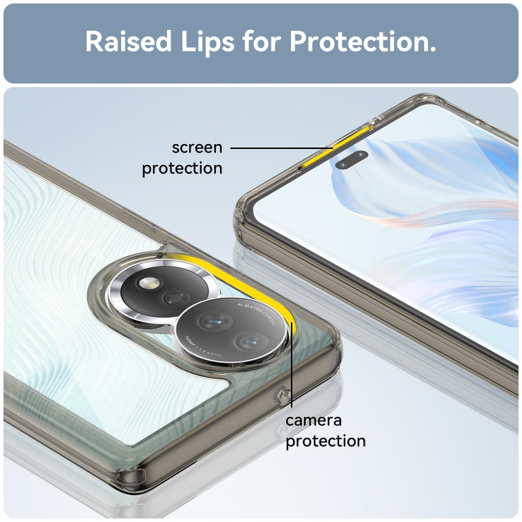 For Honor 80 Colorful Series Acrylic + TPU Phone Case