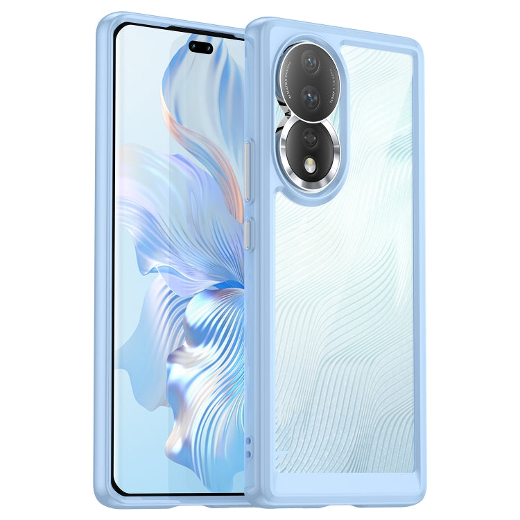 For Honor 80 Colorful Series Acrylic + TPU Phone Case