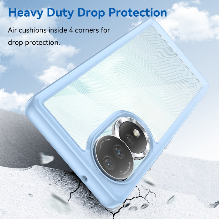 For Honor 80 Colorful Series Acrylic + TPU Phone Case