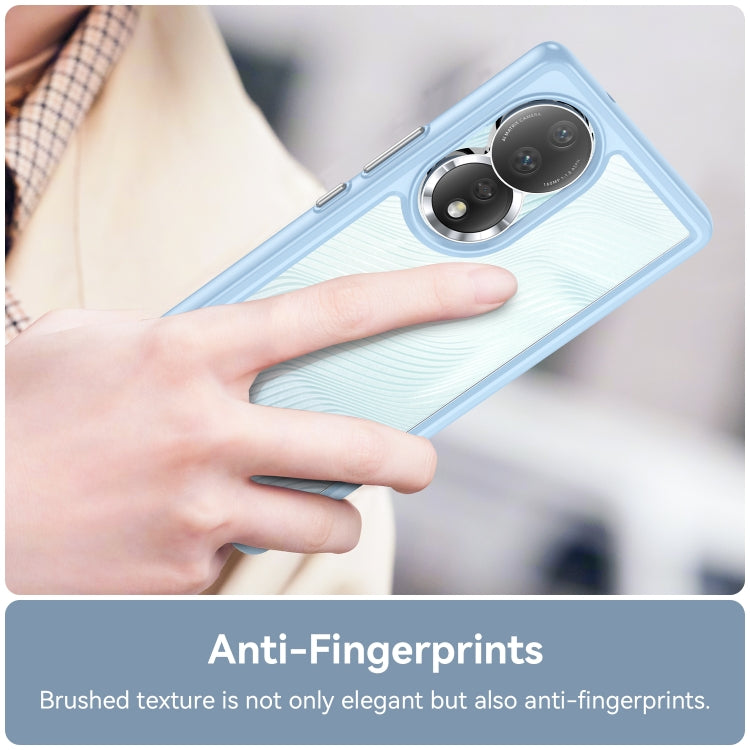 For Honor 80 Colorful Series Acrylic + TPU Phone Case