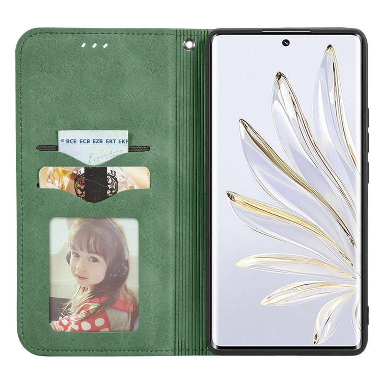 For Huawei Nova Y90 Retro Skin Feel Magnetic Leather Phone Case