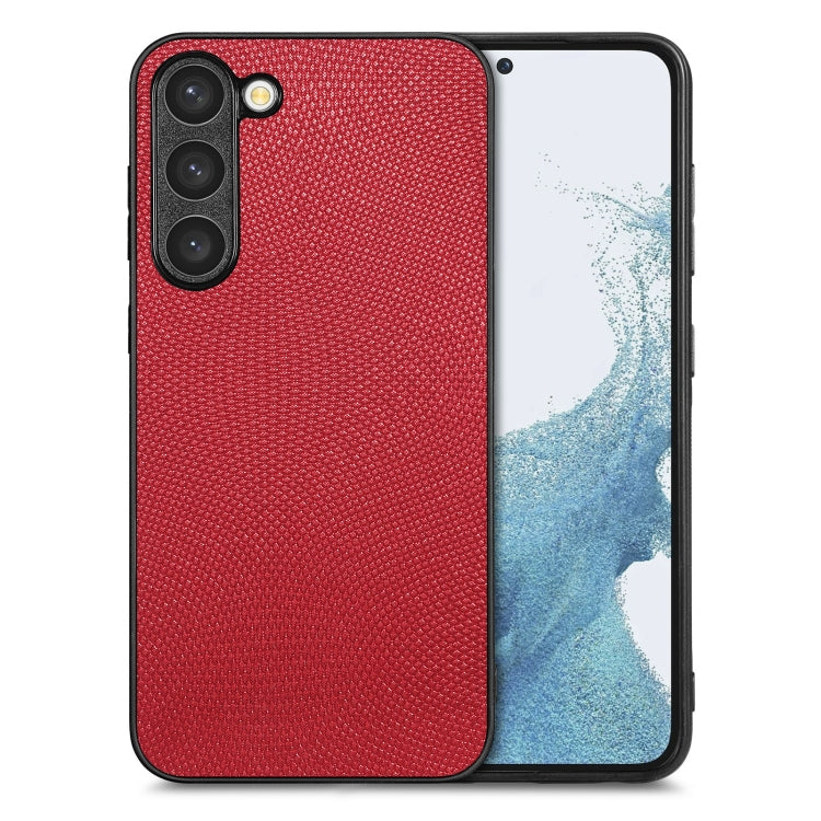 For Samsung Galaxy S23 5G Flow Color Back Cover Leather Phone Case