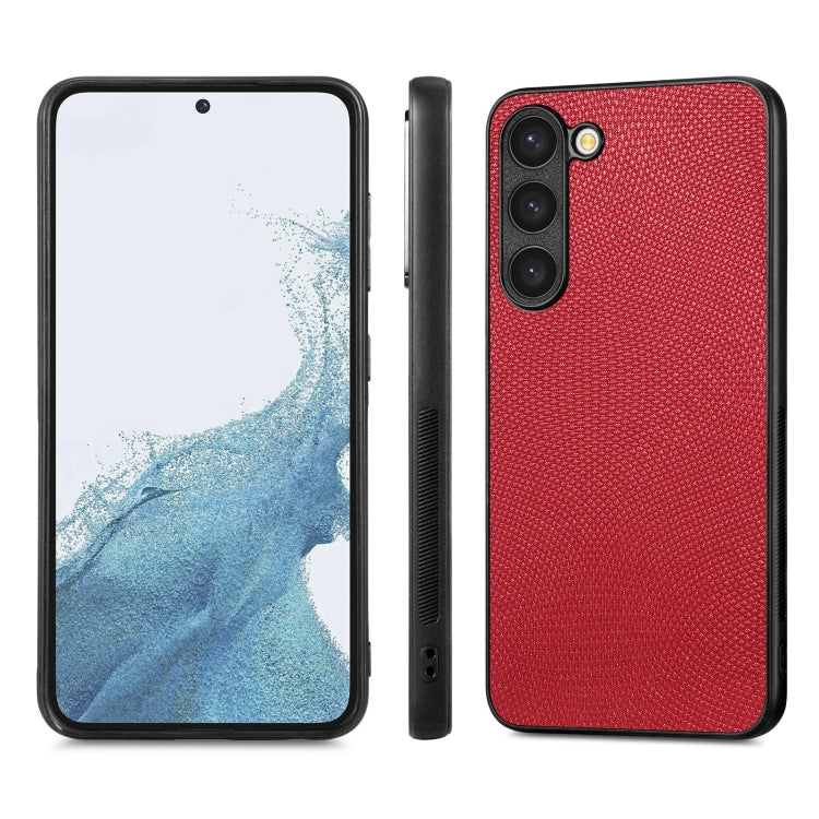 For Samsung Galaxy S23 5G Flow Color Back Cover Leather Phone Case