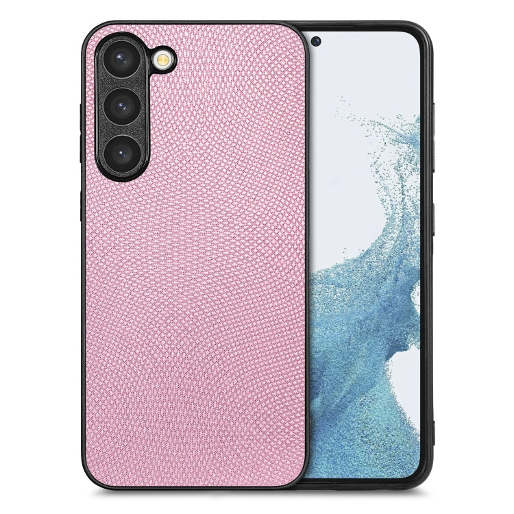 For Samsung Galaxy S23 5G Flow Color Back Cover Leather Phone Case