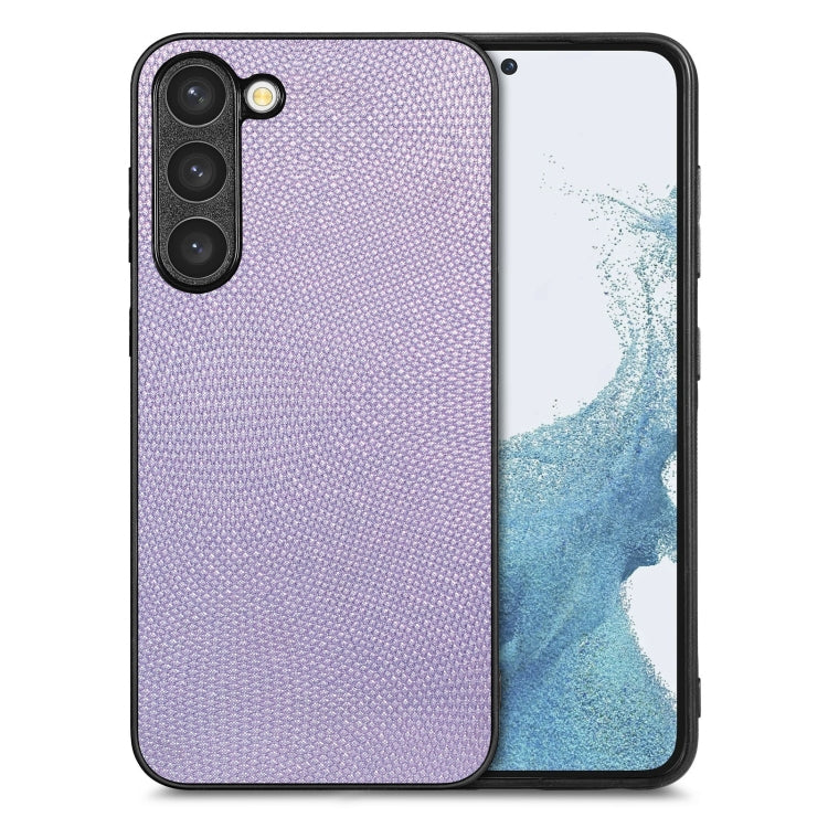 For Samsung Galaxy S23 5G Flow Color Back Cover Leather Phone Case