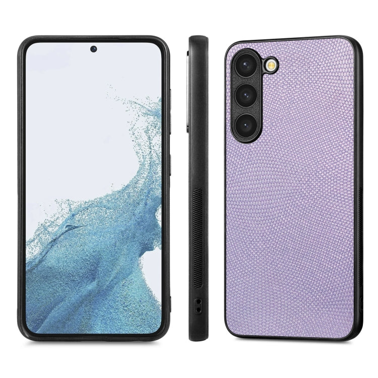 For Samsung Galaxy S23 5G Flow Color Back Cover Leather Phone Case