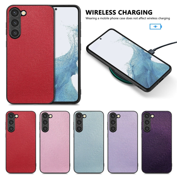 For Samsung Galaxy S23 5G Flow Color Back Cover Leather Phone Case