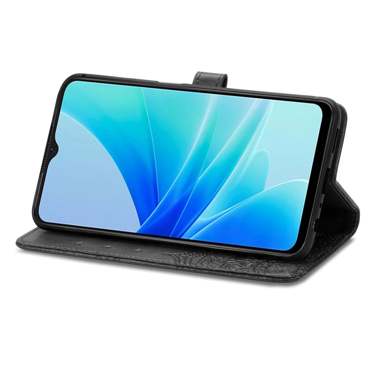 For OPPO  A57 4G Mandala Flower Embossed Leather Phone Case