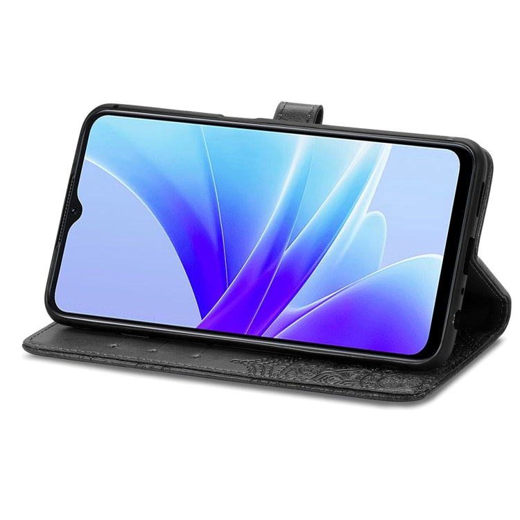 For OPPO A57s Mandala Flower Embossed Leather Phone Case